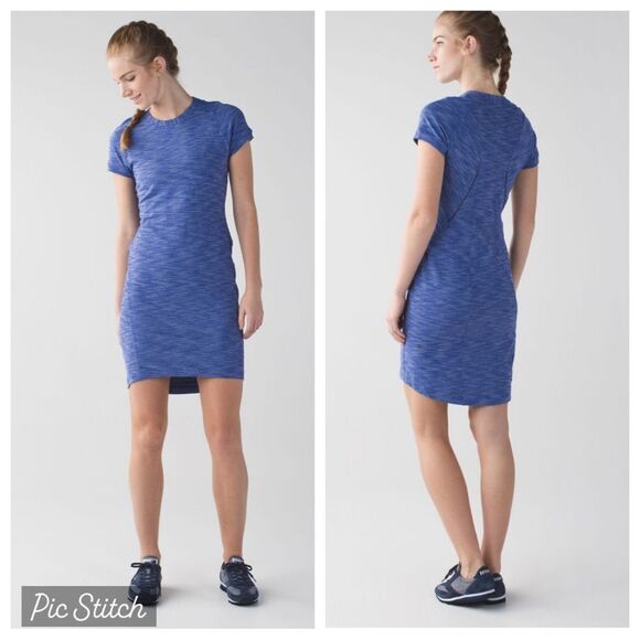 Lululemon &go Where-To Dress
Heathered Sapphire Blue
Style Number: W8653S size 8 - Picture 3 of 16